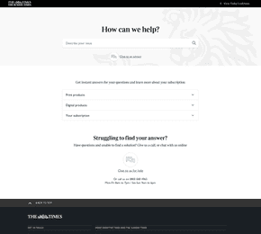 Times Help